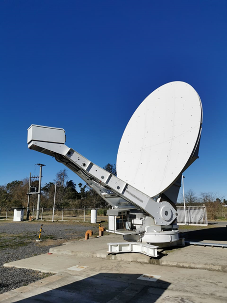 Figura 8: AGGO - primera estación VLBI en Argentina ubicada en el Observatorio Argentino-Alemán de Geodesia