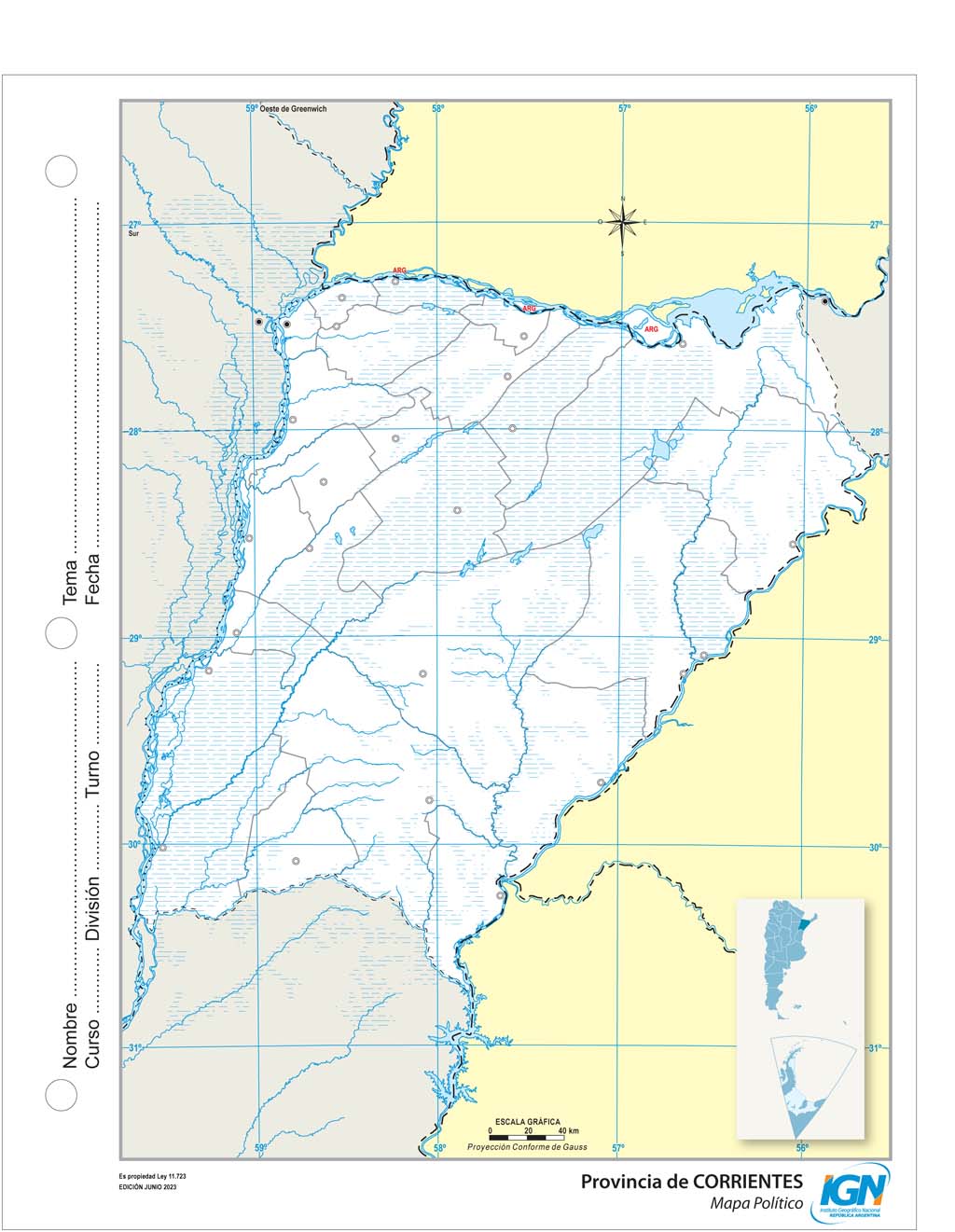 Mapas Escolares | Instituto Geográfico Nacional