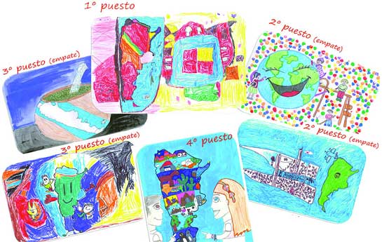 Las obras de seis niños representarán a la Argentina en el concurso Bárbara Petchenik 2013.