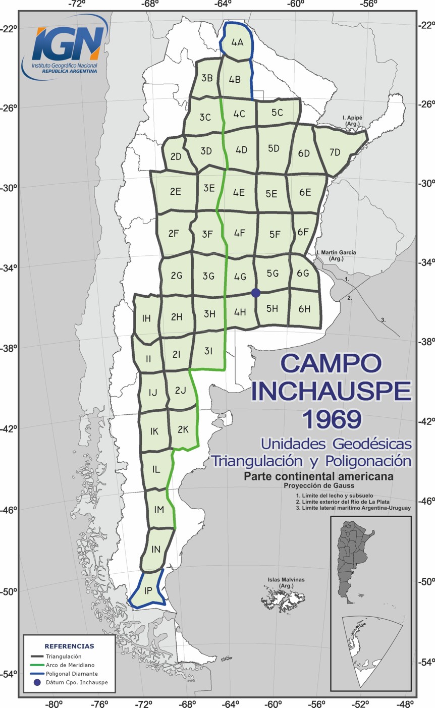 Mapa de la red Campo Inchauspe 69
